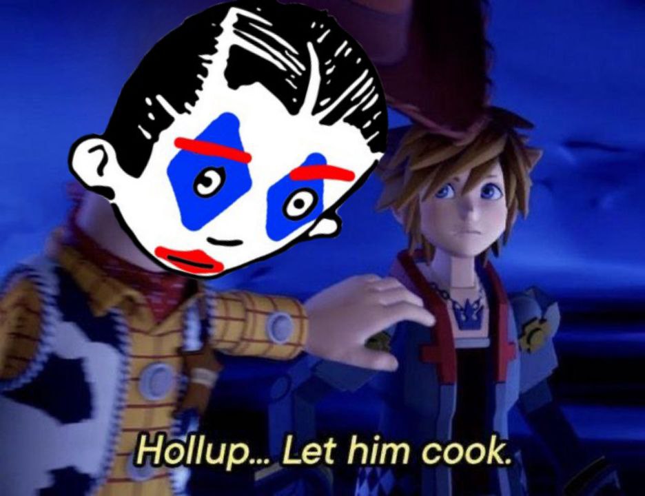 Let him cook