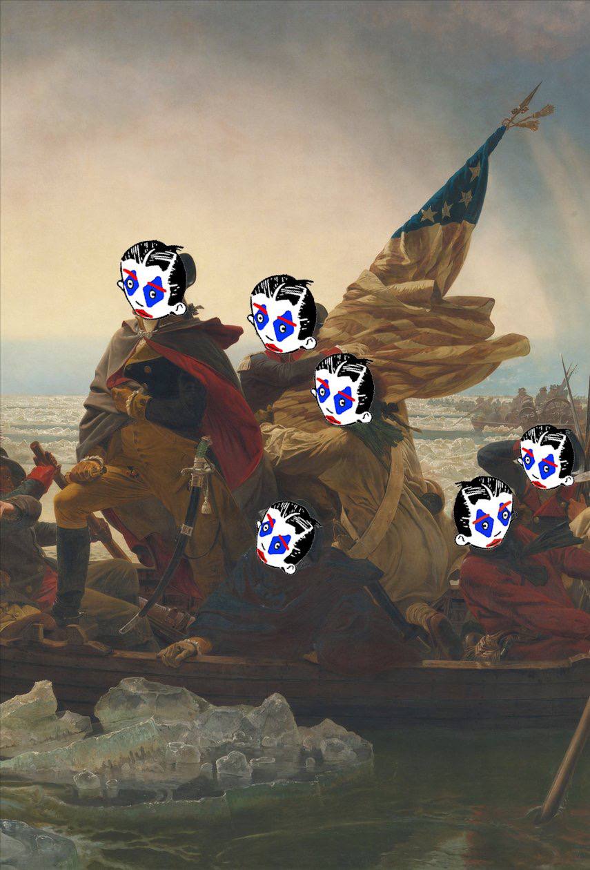 Riptard Crossing the Delaware
