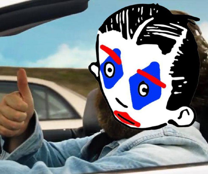 Driving thumbs up